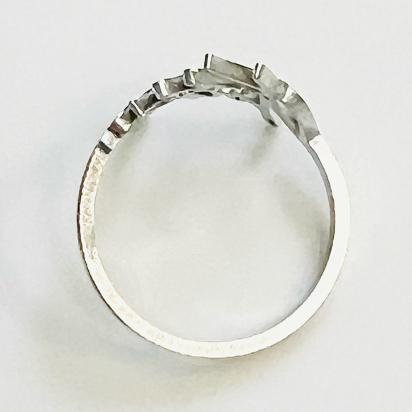 Silver “Keep Going” Inspiring Message Ring Size 8 - Picture 3 of 8